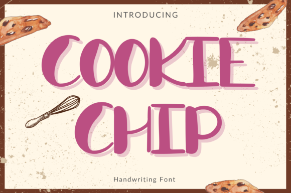 Cookie Chip: A Whimsical Display Font That Brings Joy to Design