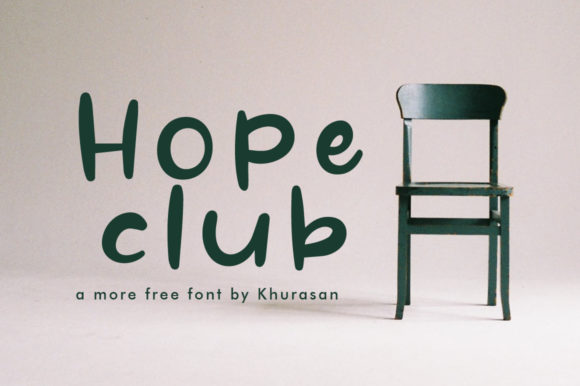 Hope Club: A Versatile Font for Creative Projects