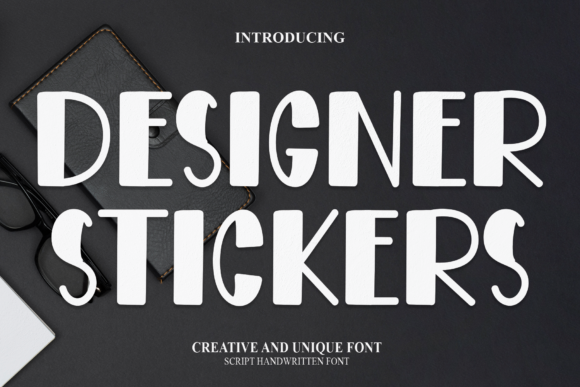 How Designer Stickers Can Elevate Your Design Projects with Playful Typography