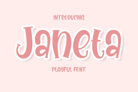 Janeta: A Versatile Display Font for Modern Design
