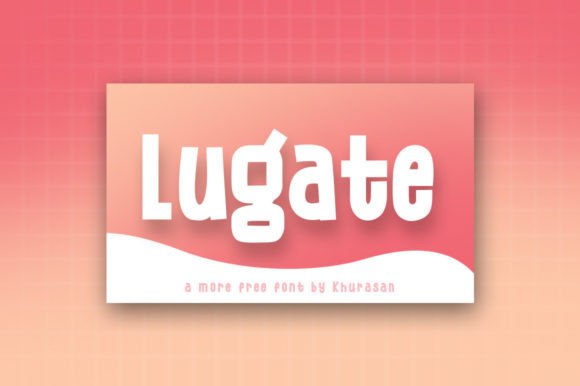 Lugate: A Stylish Font for Creative Designs