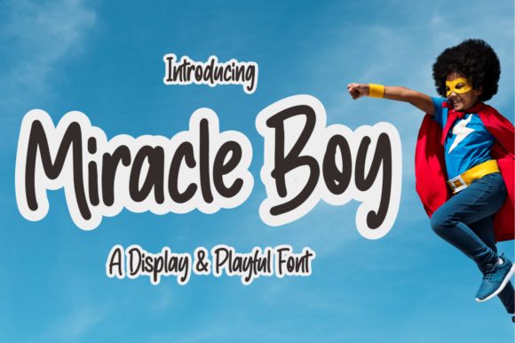 Miracle Boy: A Joyful Display Font for Creative Projects