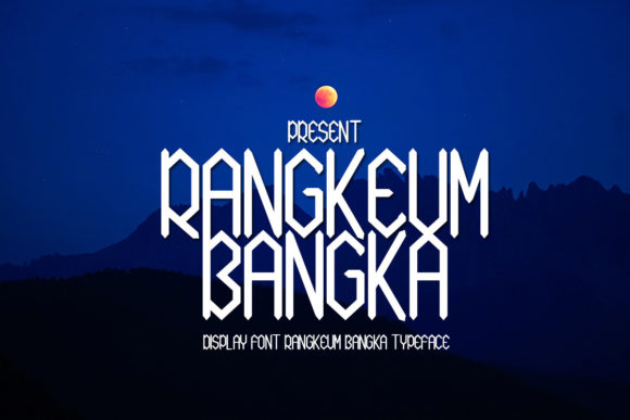 Rangkeum Bangka: A Bold and Consistent Font for Modern Design Projects