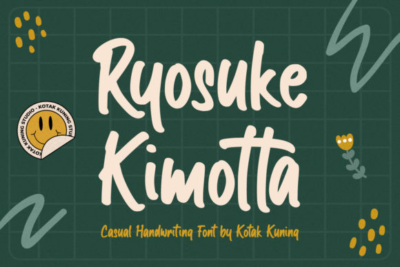 Ryosuke Kimotta: A Vintage Font for Creative Projects