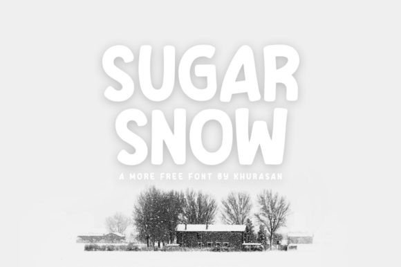 Sugar Snow: A Unique Font for Eye-Catching Designs